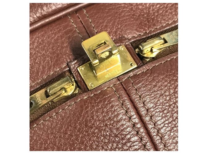 Hermès Victoria 45 Reisetasche Braun - Ansicht 11