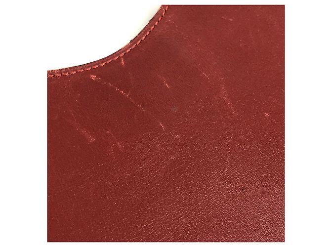 Borsa Onimetou Hermès in pelle marrone - vista 13