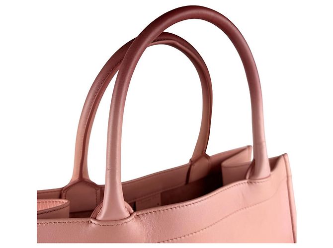 Borsa tote in pelle rosa Christian Dior - vista 10