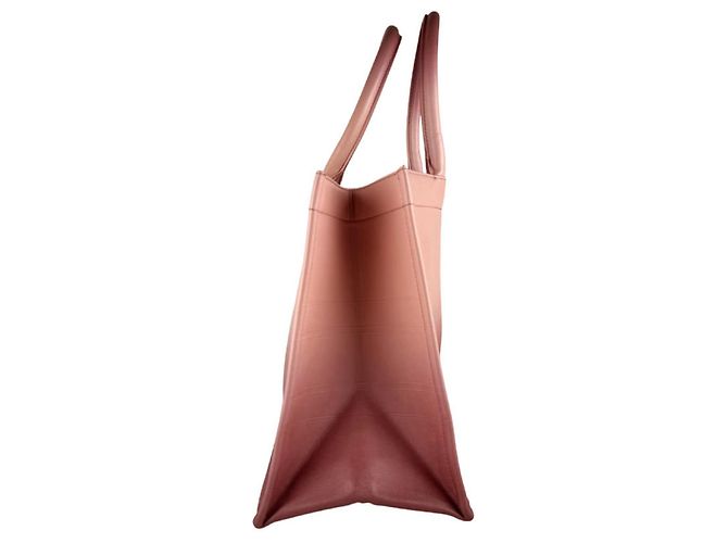 Borsa tote in pelle rosa Christian Dior - vista 2