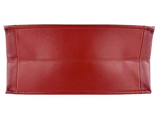 Borsa tote in pelle rosa Christian Dior - vista 4