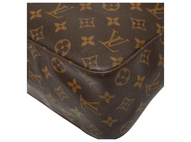 Borsa Louis Vuitton Monogram Looping GM Marrone - vista 6