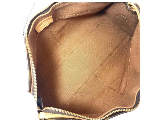 Borsa a Spalla Lunga Popincourt Louis Vuitton Marrone - vista 5