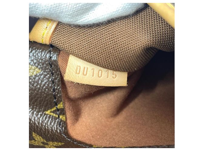 Borsa a Spalla Lunga Popincourt Louis Vuitton Marrone - vista 8