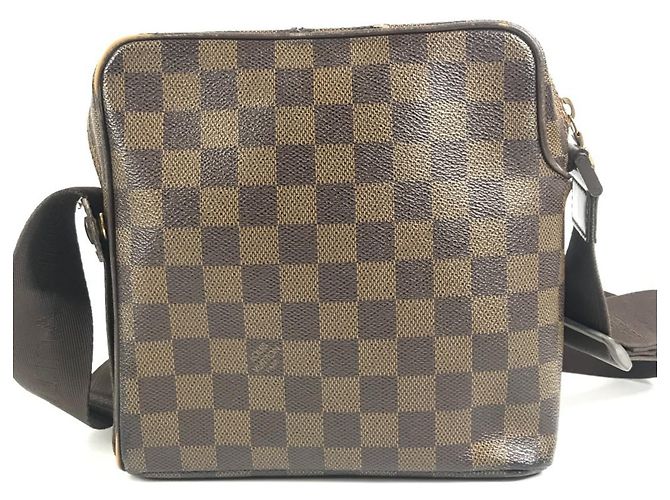 Borsa a tracolla Louis Vuitton Damier Olaf PM Marrone Damier ebene - vista 2