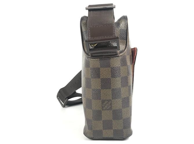 Borsa a tracolla Louis Vuitton Damier Olaf PM Marrone Damier ebene - vista 3