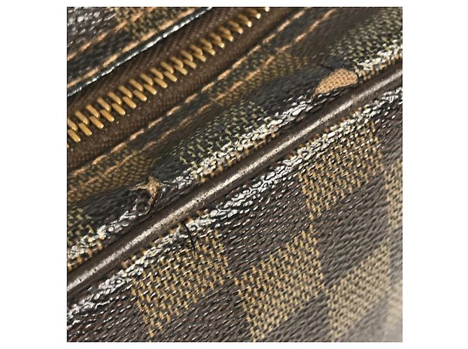 Borsa a tracolla Louis Vuitton Damier Olaf PM Marrone Damier ebene - vista 8