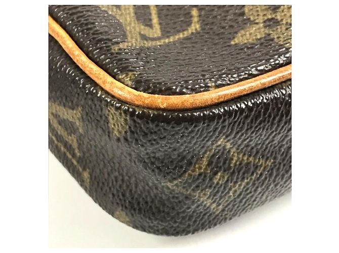 Borsa a Spalla Mini Danube Monogramma Louis Vuitton Marrone - vista 11