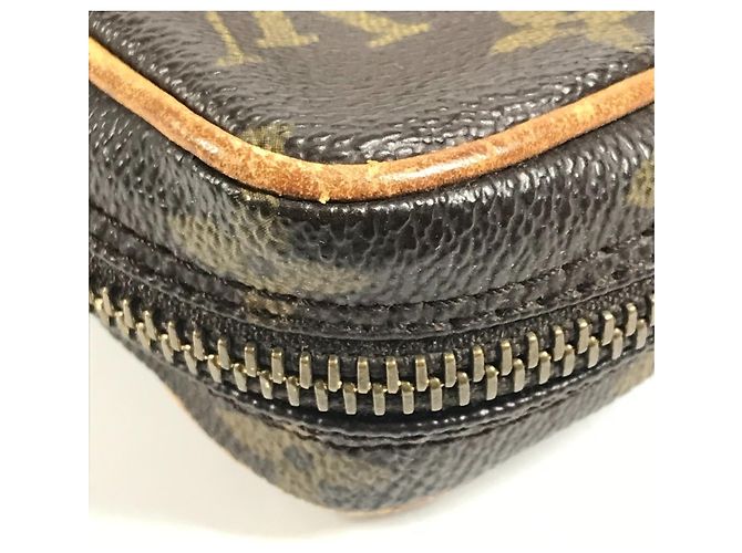Borsa a Spalla Mini Danube Monogramma Louis Vuitton Marrone - vista 12