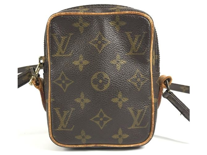 Borsa a Spalla Mini Danube Monogramma Louis Vuitton Marrone - vista 2