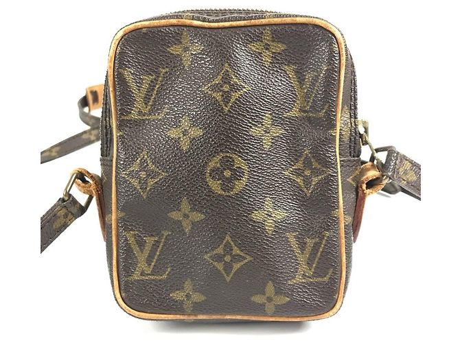 Borsa a Spalla Mini Danube Monogramma Louis Vuitton Marrone - vista 4