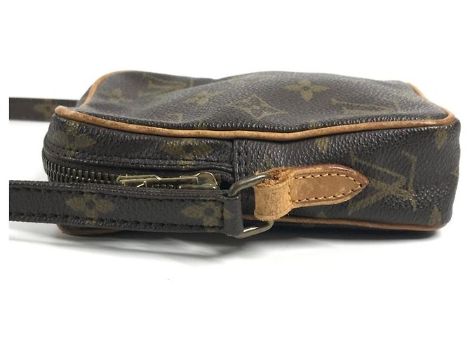 Borsa a Spalla Mini Danube Monogramma Louis Vuitton Marrone - vista 5