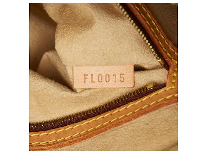 Borsa Louis Vuitton Monogram Looping MM Marrone - vista 10
