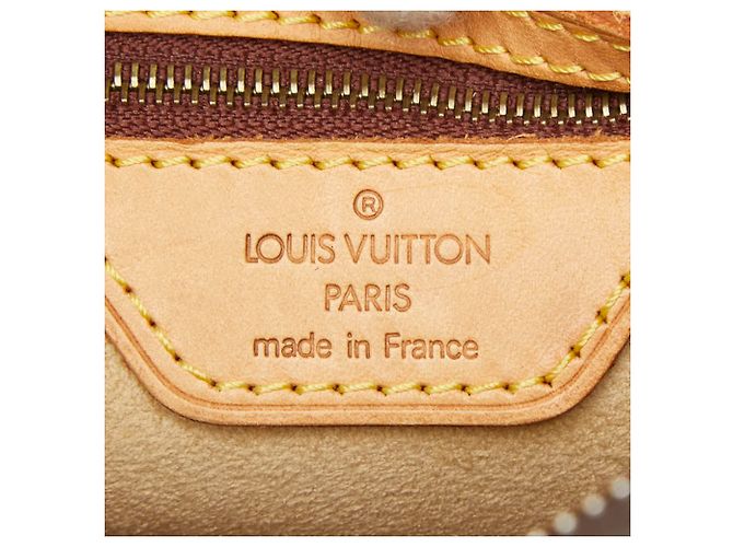 Borsa Louis Vuitton Monogram Looping MM Marrone - vista 11