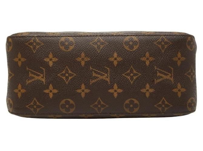 Borsa Louis Vuitton Monogram Looping MM Marrone - vista 3