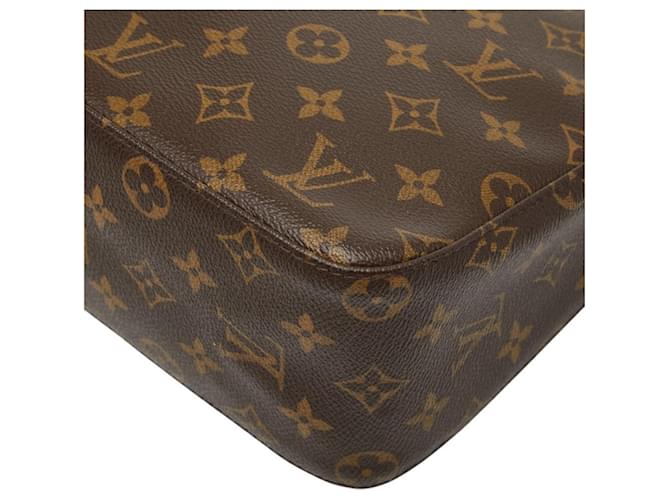 Borsa Louis Vuitton Monogram Looping MM Marrone - vista 4