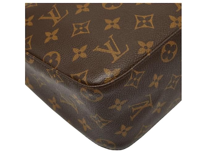 Borsa Louis Vuitton Monogram Looping MM Marrone - vista 5