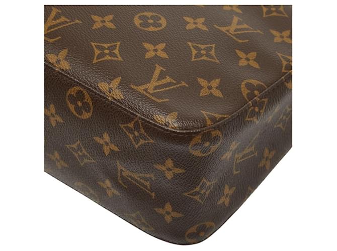 Borsa Louis Vuitton Monogram Looping MM Marrone - vista 6