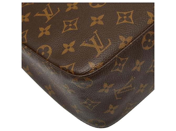 Borsa Louis Vuitton Monogram Looping MM Marrone - vista 7