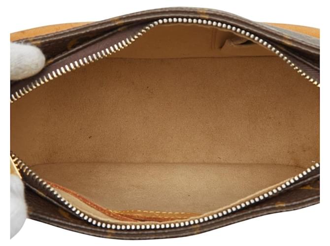 Borsa Louis Vuitton Monogram Looping MM Marrone - vista 9