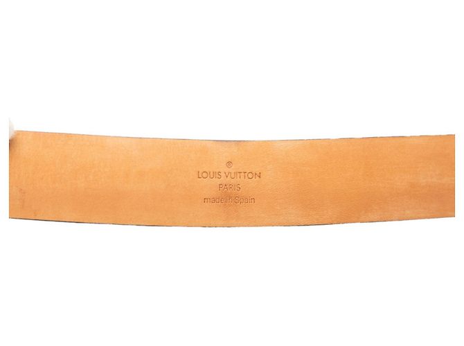 Cintura Quadrata Monogramma Louis Vuitton Marrone - vista 4