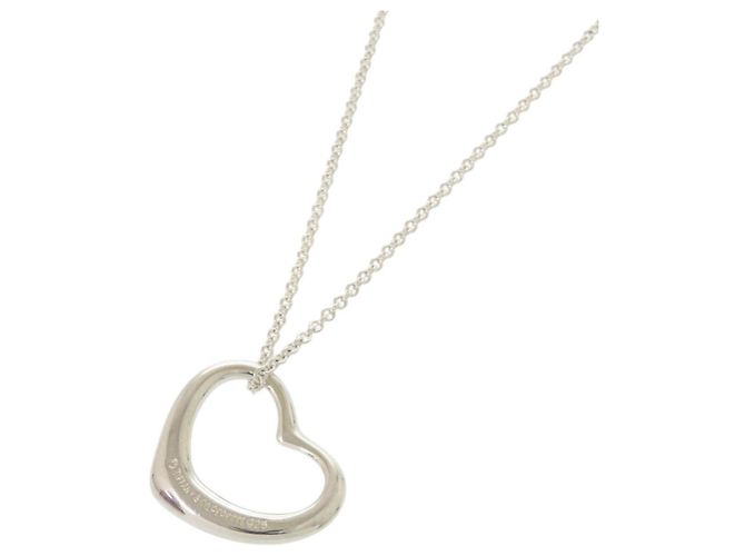 Collana Open Heart Elsa Peretti di Tiffany & Co. Argento - vista 3