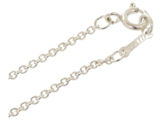 Collana Open Heart Elsa Peretti di Tiffany & Co. Argento - vista 4