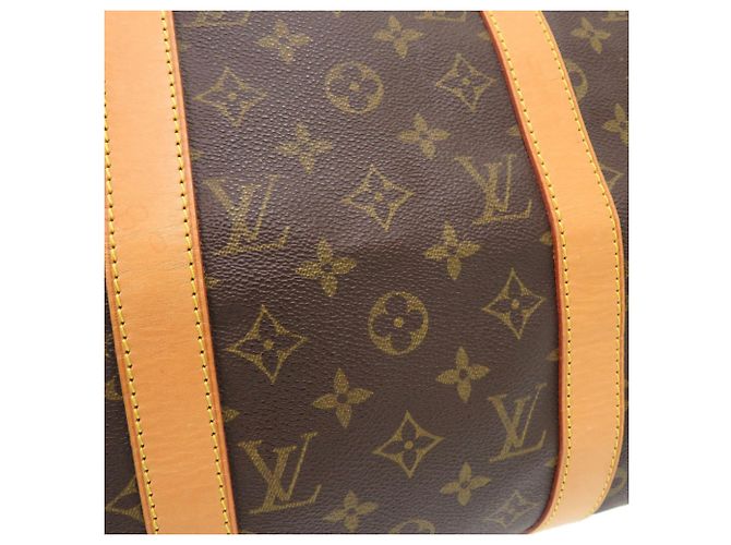 Borsa Boston Keepall 50 Monogram Louis Vuitton Marrone Monogramma - vista 8