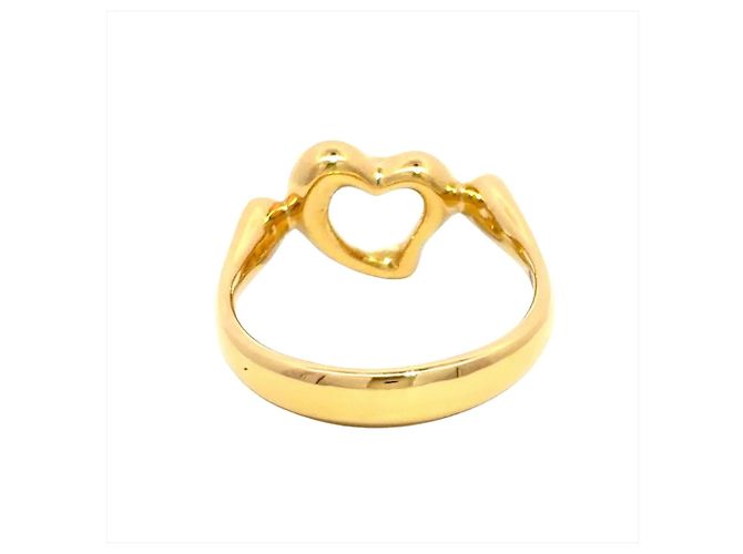 Anello Open Heart Elsa Peretti di Tiffany & Co. D'oro - vista 4