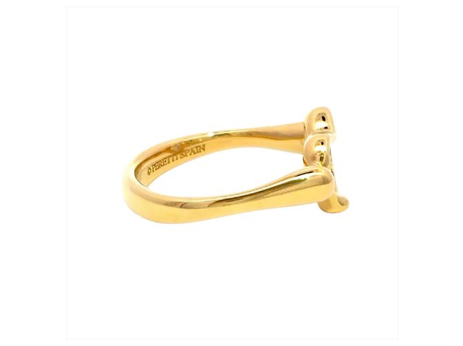 Anello Open Heart Elsa Peretti di Tiffany & Co. D'oro - vista 5