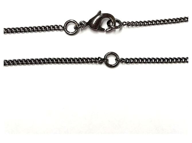 Collar largo Chanel B14B Coco Mark Negro - vista 4