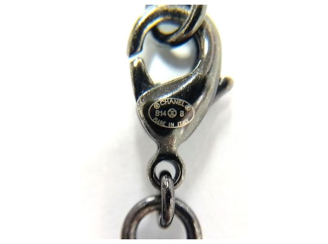 Collar largo Chanel B14B Coco Mark Negro - vista 5
