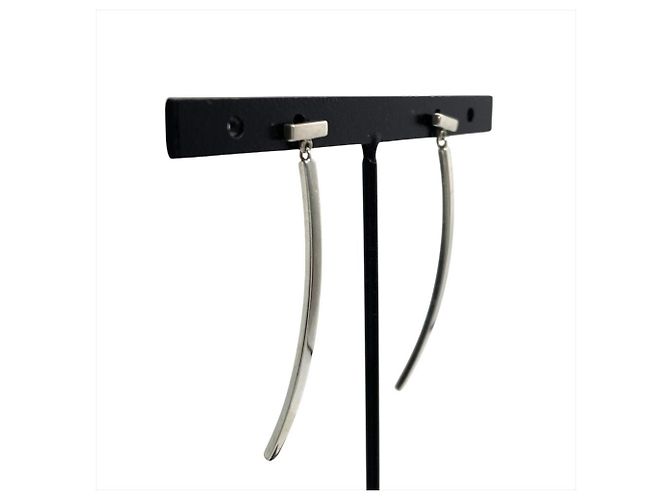 Orecchini T Wire Bar di Tiffany & Co. Argento - vista 2