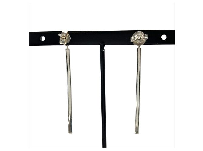 Orecchini T Wire Bar di Tiffany & Co. Argento - vista 3