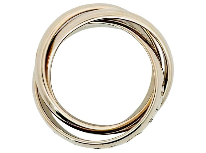 Cartier Trinity Ring - Limitierte Weihnachtsausgabe 1998 Golden - Ansicht 3