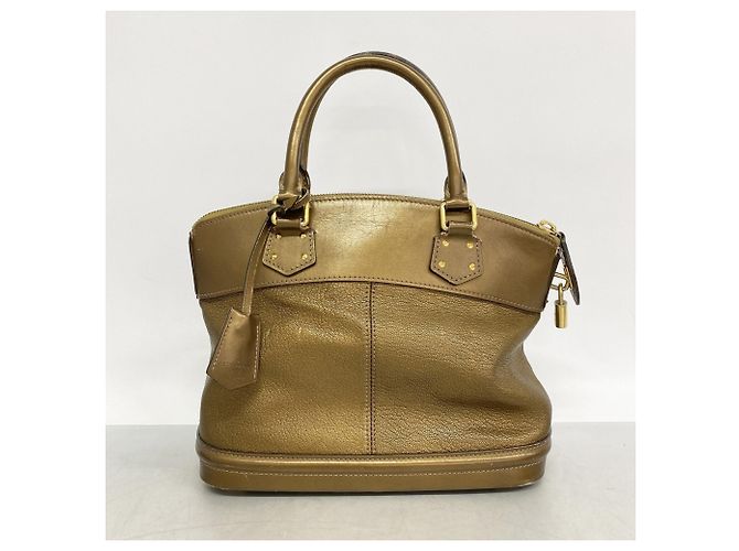 Borsa Lockit Suhali di Louis Vuitton Bronzo - vista 12