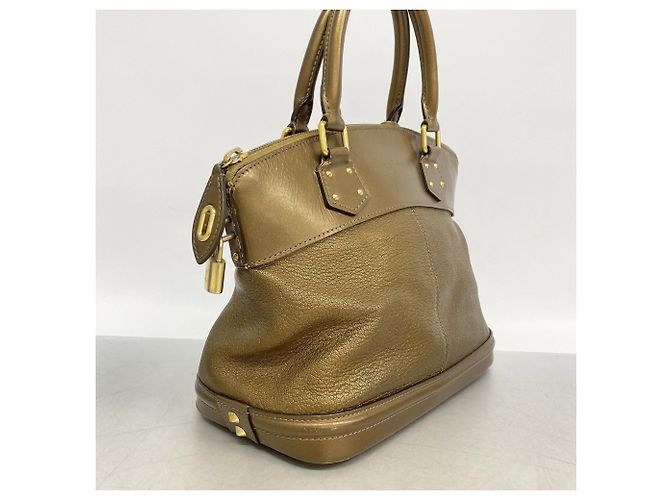 Borsa Lockit Suhali di Louis Vuitton Bronzo - vista 2