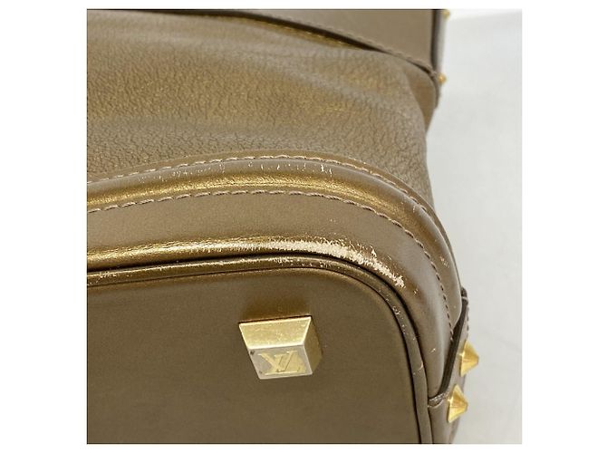 Borsa Lockit Suhali di Louis Vuitton Bronzo - vista 6