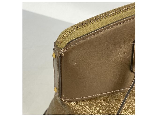 Borsa Lockit Suhali di Louis Vuitton Bronzo - vista 7