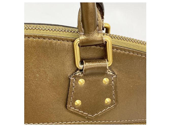 Borsa Lockit Suhali di Louis Vuitton Bronzo - vista 8