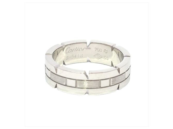 Anello Tank Française di Cartier D'oro - vista 2