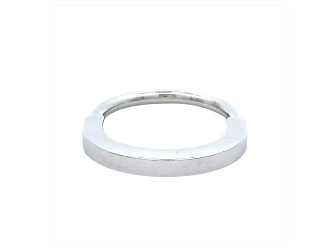 Anello Piccolo Lock di Tiffany & Co. in Oro Bianco D'oro - vista 4