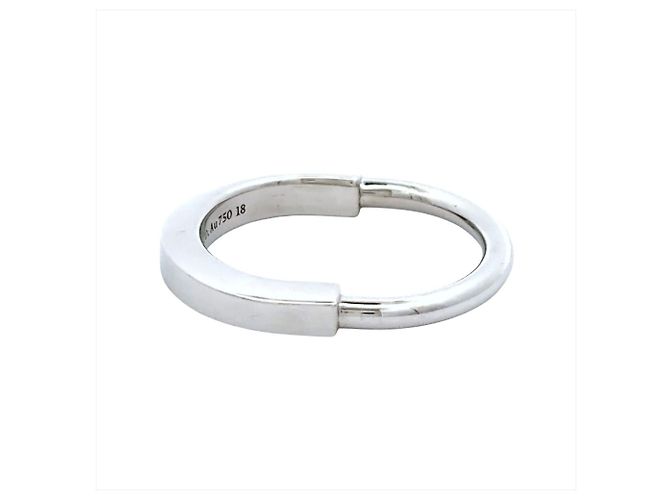 Anello Piccolo Lock di Tiffany & Co. in Oro Bianco D'oro - vista 5