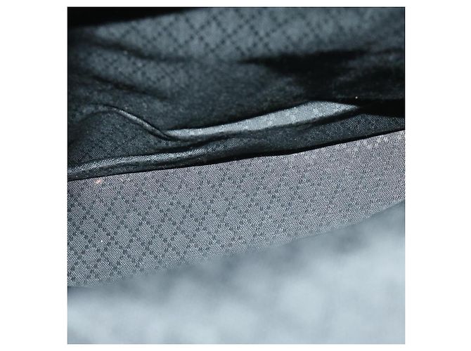 Bamboo Gucci Vintage in nylon con manico in bambù Nero - vista 5
