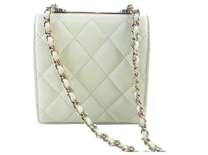 Trendy CC Chanel Borsa a tracolla Cc Trendy Bianco - vista 3