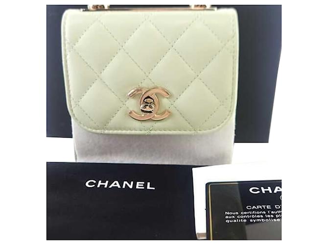 Trendy CC Chanel Borsa a tracolla Cc Trendy Bianco - vista 7