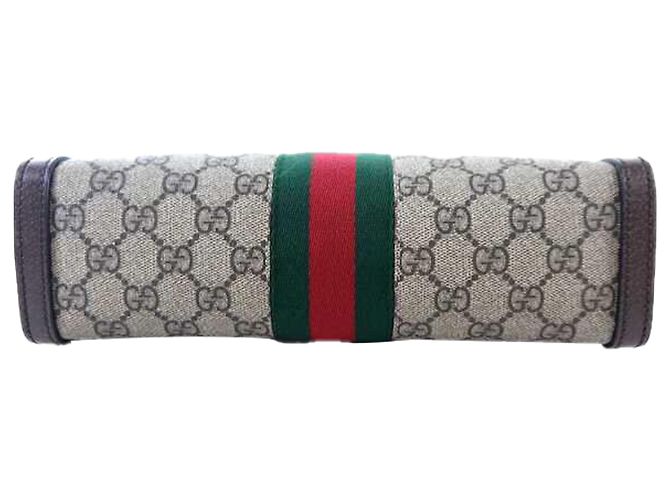 Borsa a spalla Gucci Ophidia in pelle Multicolore - vista 4