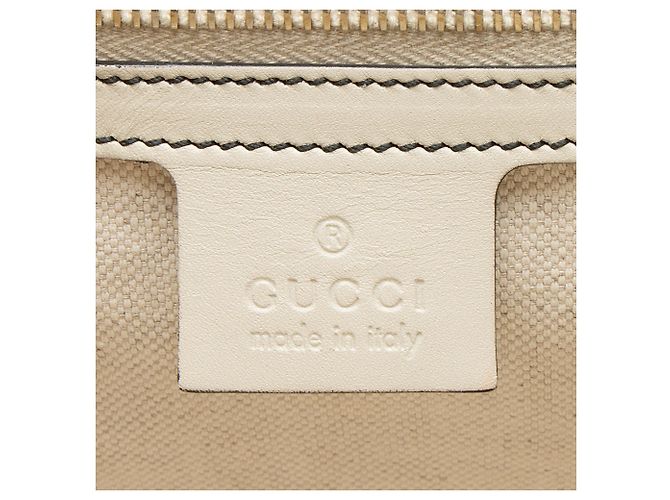 Gucci GG Canvas Emily Große Schultertasche Braun - Ansicht 8