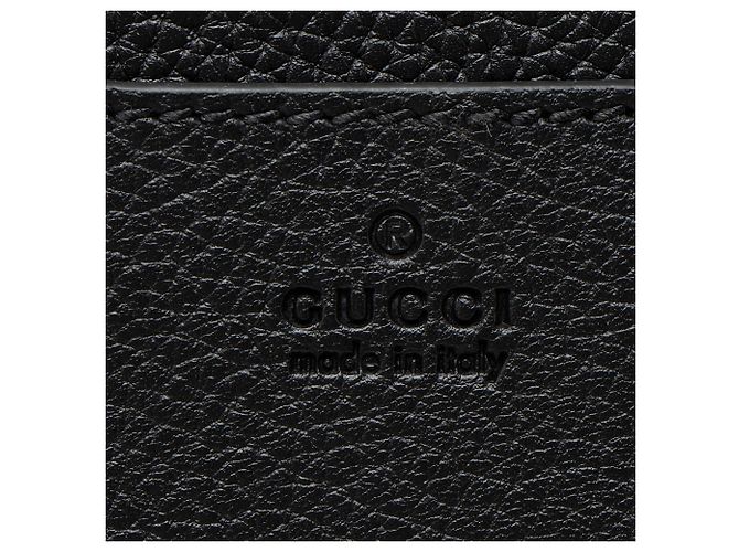 Portadocumenti in Pelle Web Gucci Nero - vista 9