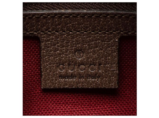 Bolso Trunk Suave GG Supreme de Gucci Castaño Beige - vista 8